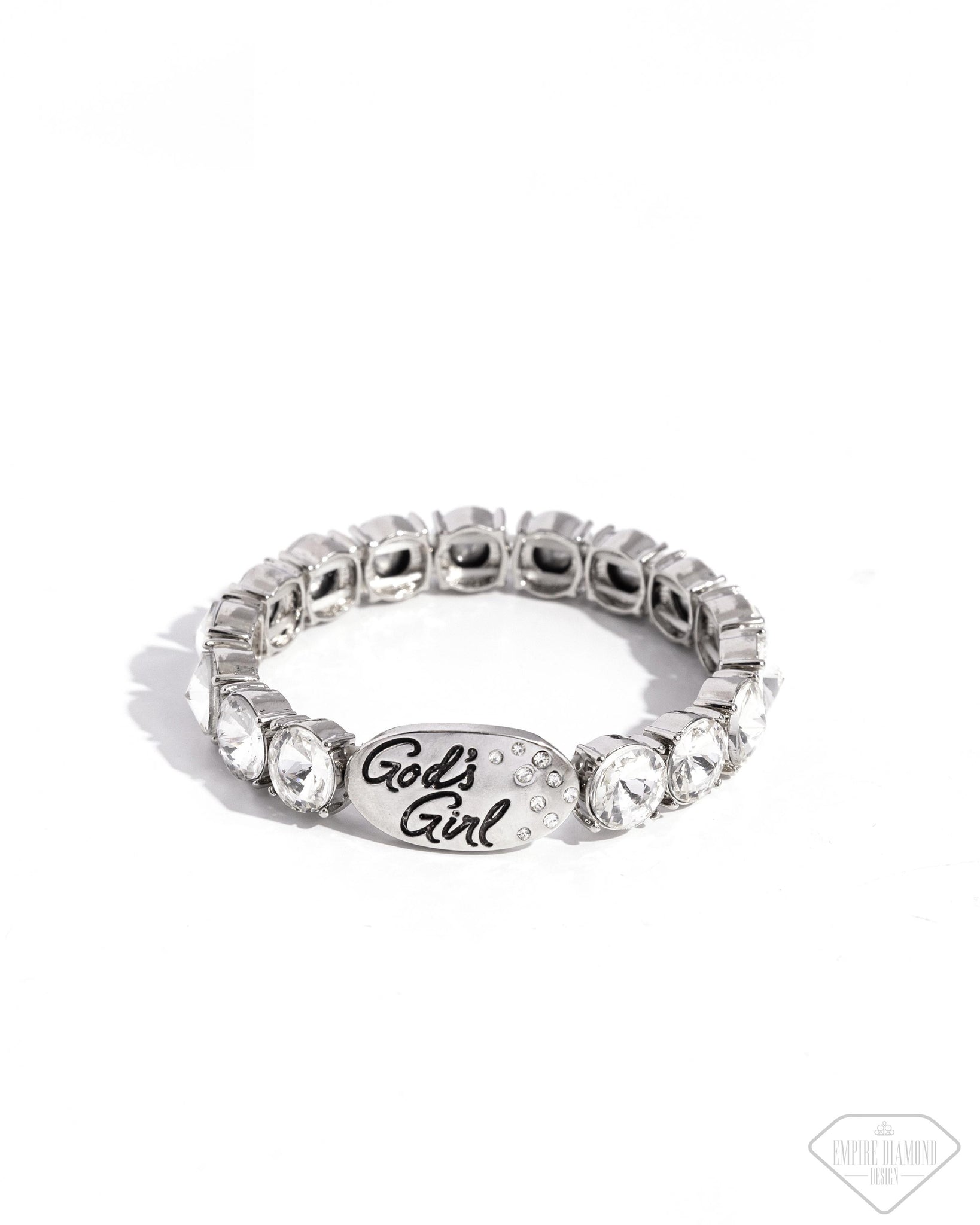 Paparazzi - Gods Grace - White Bracelet