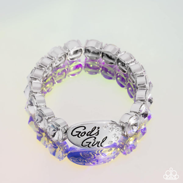 Paparazzi - Gods Grace - White Bracelet