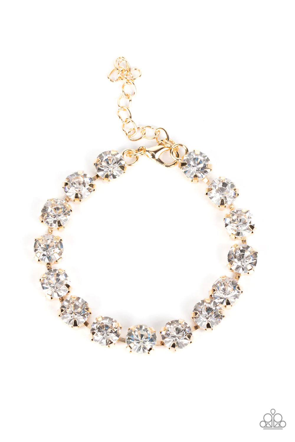 Paparazzi-A-Lister Afterglow - Gold Bracelet