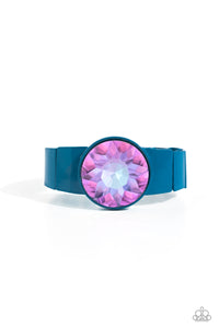 Paparazzi-Exaggerated Ego - Blue Bracelet