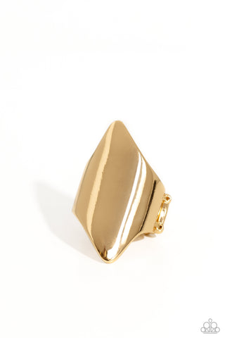 Paparazzi-Pointed Palm Desert - Gold Ring