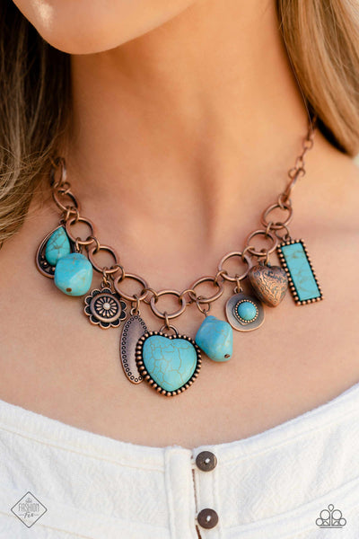 Paparazzi-Countryside Collection - Copper Necklace
