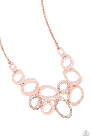 Paparazzi-Limelight Lead - Copper Necklace