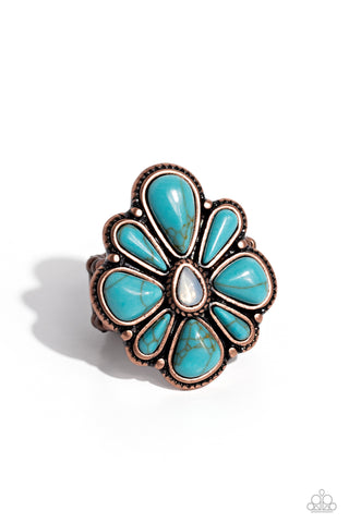 Paparazzi-Floral Folklore - Copper Ring
