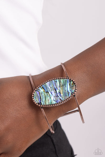 Paparazzi-Enigmatic Energy - Copper Bracelet