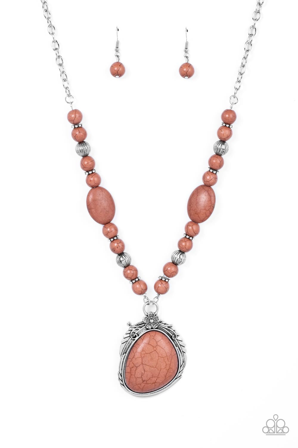 Southwest Paradise - Brown Necklace