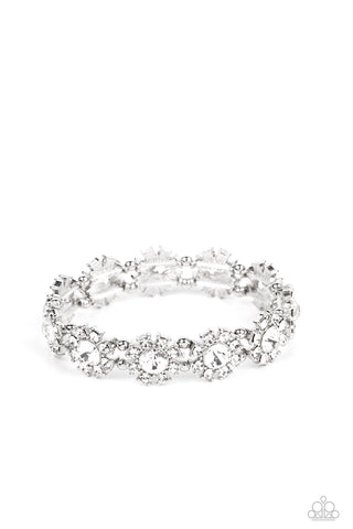 Premium Perennial - White Bracelet
