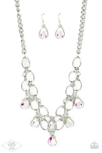 Show-Stopping Shimmer - Multi Necklace- Life of the Party Pink Diamond Exclusive Necklace