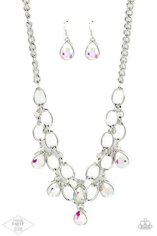 Show-Stopping Shimmer - Multi Necklace- Life of the Party Pink Diamond Exclusive Necklace